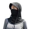 Ice Silk UV Protection Full Face Cover Hood Wide Brim Cooling Touch Breathable for Cycling Golf Outdoor Sports