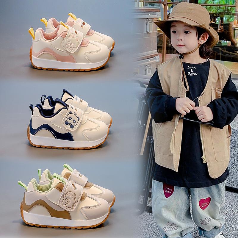 Popular Children's Sports Shoes 2025 Spring and Autumn Popular Baby Girl Soft-soled Toddler Shoes Fashionable Boys Casual Shoes
