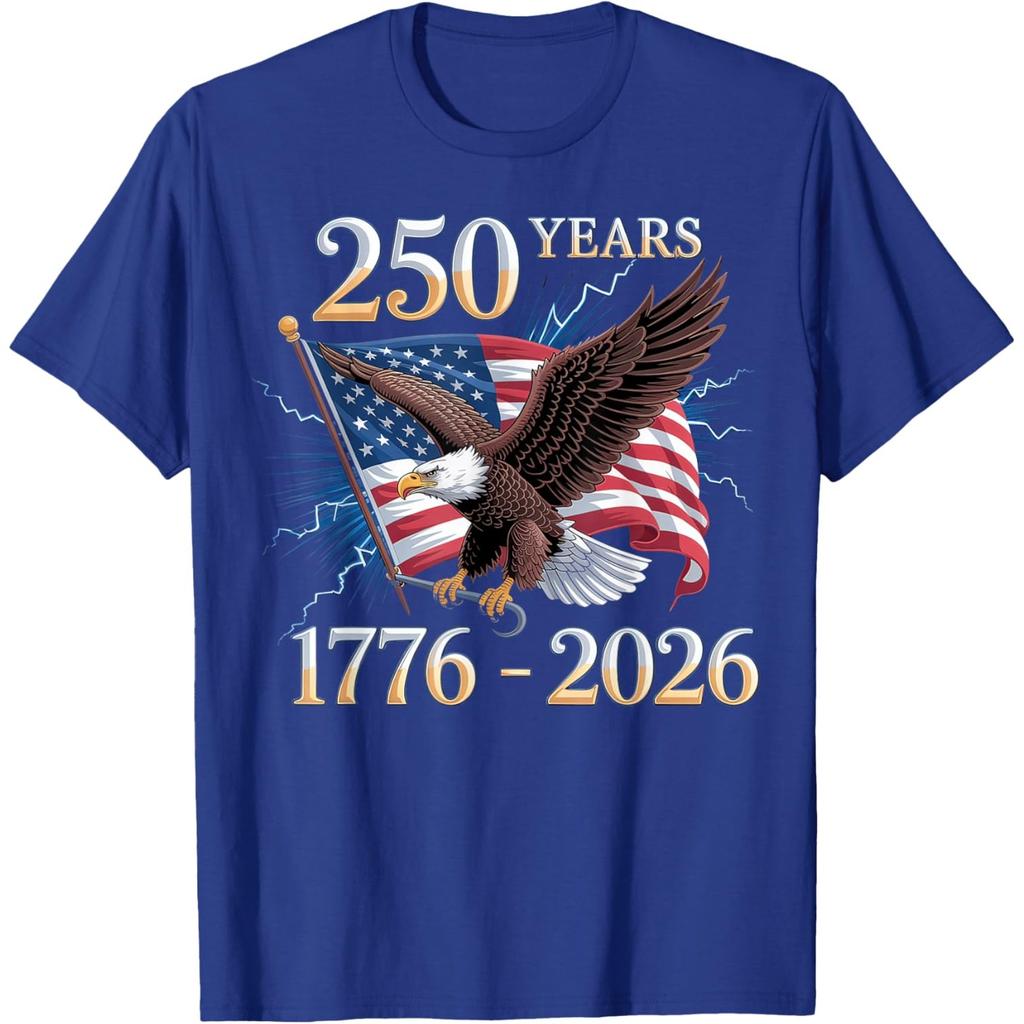 Orel a vlajka 250 let 1776-2026 250. narozeniny tričko
