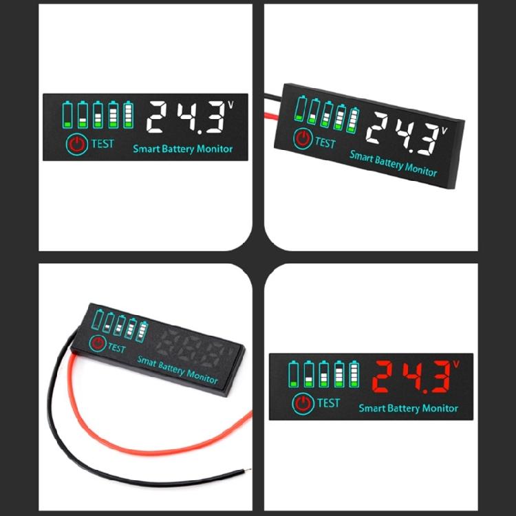 Efficient Battery Level Display Voltage Meter Suitable for Monitoring Power Supply Systems Engineers Repair Technicians