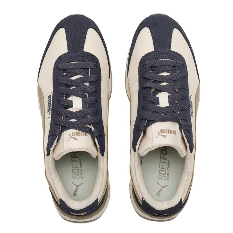 Puma R78 Nylon Retro Comfortable Versatile Durable Breathable Lightweight Low-Top Lifestyle Casual Shoes Unisex Sneaker Gray Blue 399250-07