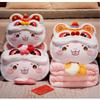 Year Of The Snake Mascot Lion Dance Snake 2in1 Throw Pillow Quilt Gift Blanket