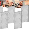 Aug. Square Edge Ruler, Woodworker Edge Ruler Stainless Steel Square Edge Ruler, Straight Stair Markings Corner