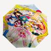 1pc Sailor Moon Umbrella Automatic Opening & Closing, Portable 3-Fold Design, 8-Bone Iron Frame, Outdoor Umbrella, Ideal Gift for Fans, Travelers, Dai