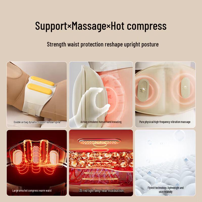Breo Y3 Heated Waist and Back Massager CN plug (adapter included)