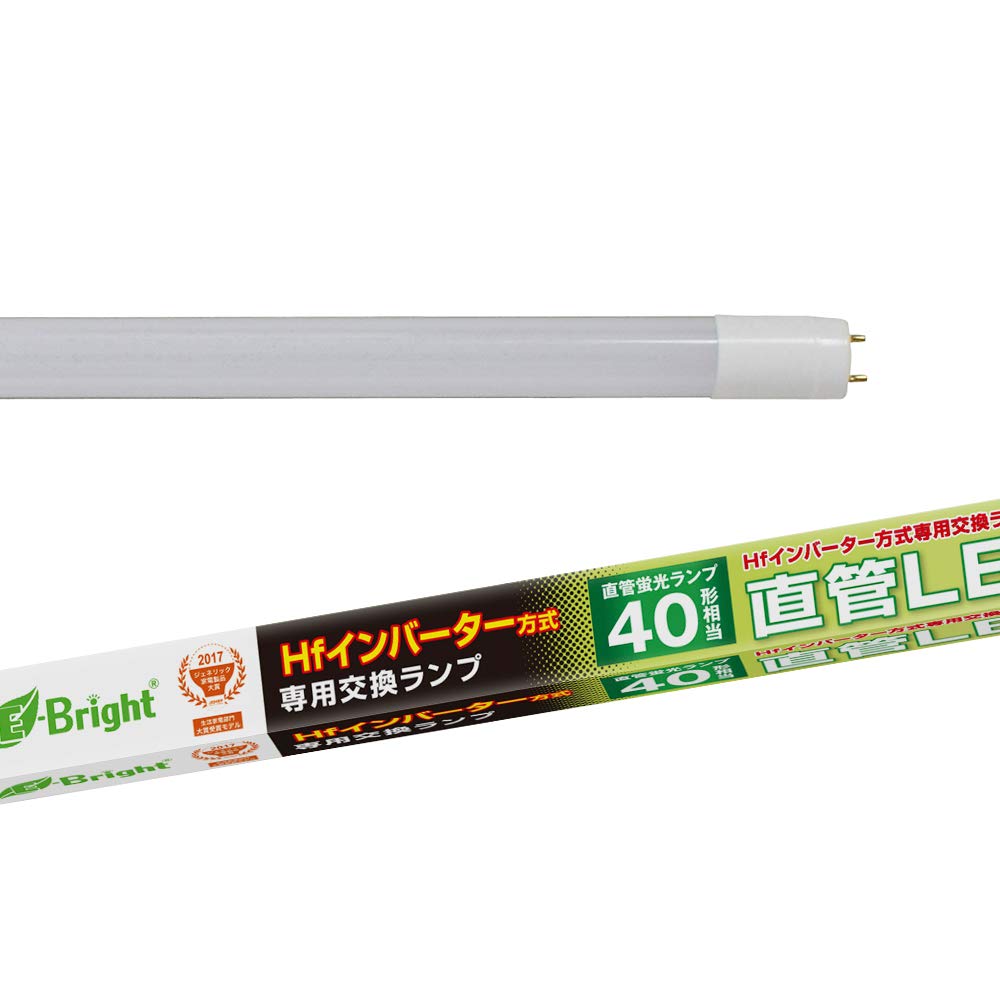 

OHM 06-0927 Straight Tube LED Lamp, for Hf Inverter Fixtures, Equivalent to 40W, Daylight White