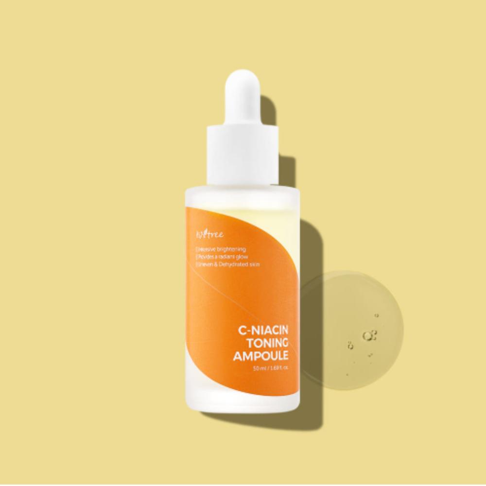 

Isntree C-Niacin Toning Ampoule 50ml Brightening Vitamin C & Niacinamide Serum