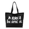 Bag Lazy Underarm Bag Women's 2025 New Alphabet Printed Tote Bag Large Capacity Shoulder Bag