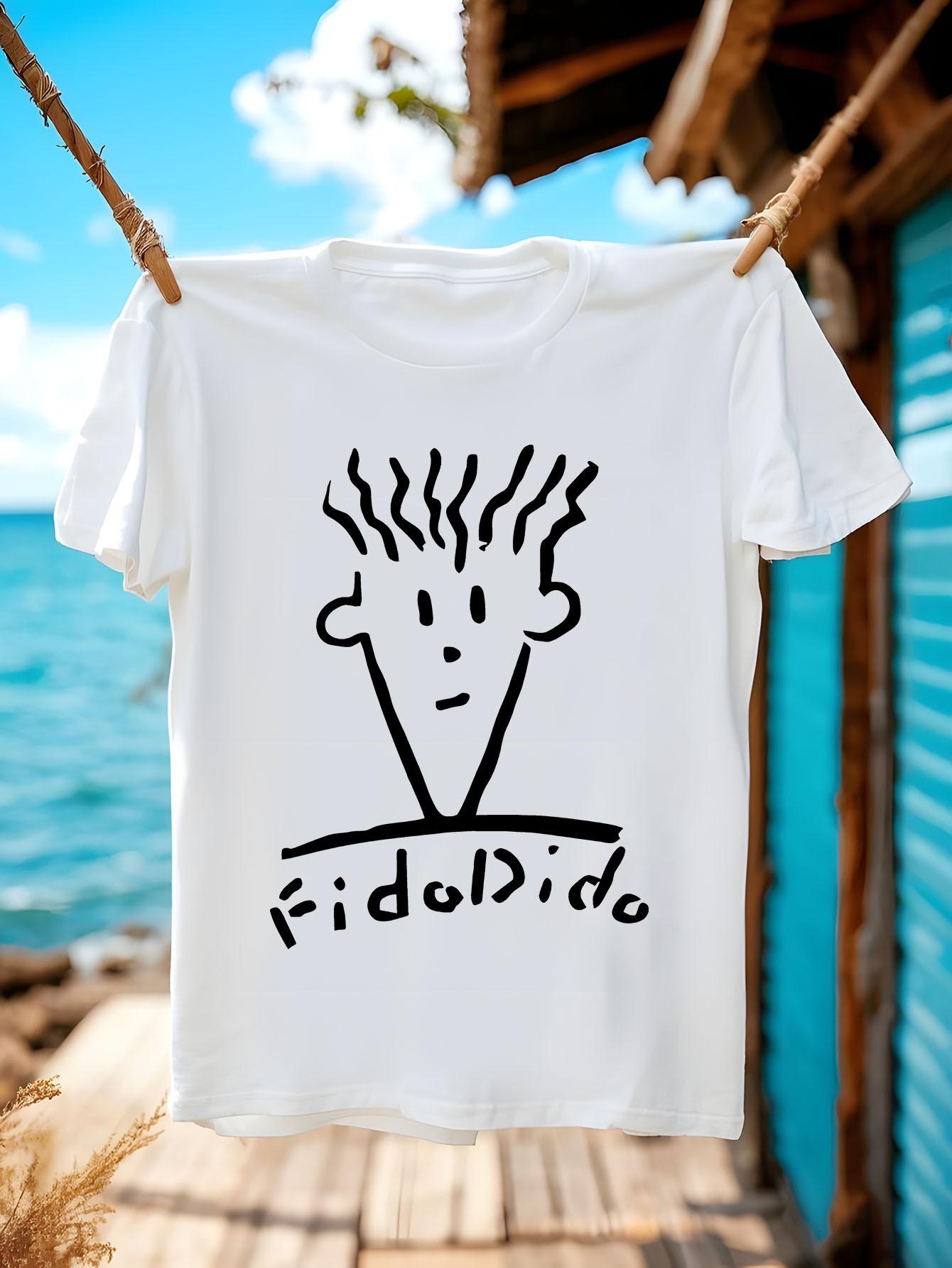 Vintage Tshirt Vintage Fido Dido Tshirt for Men Women XL
