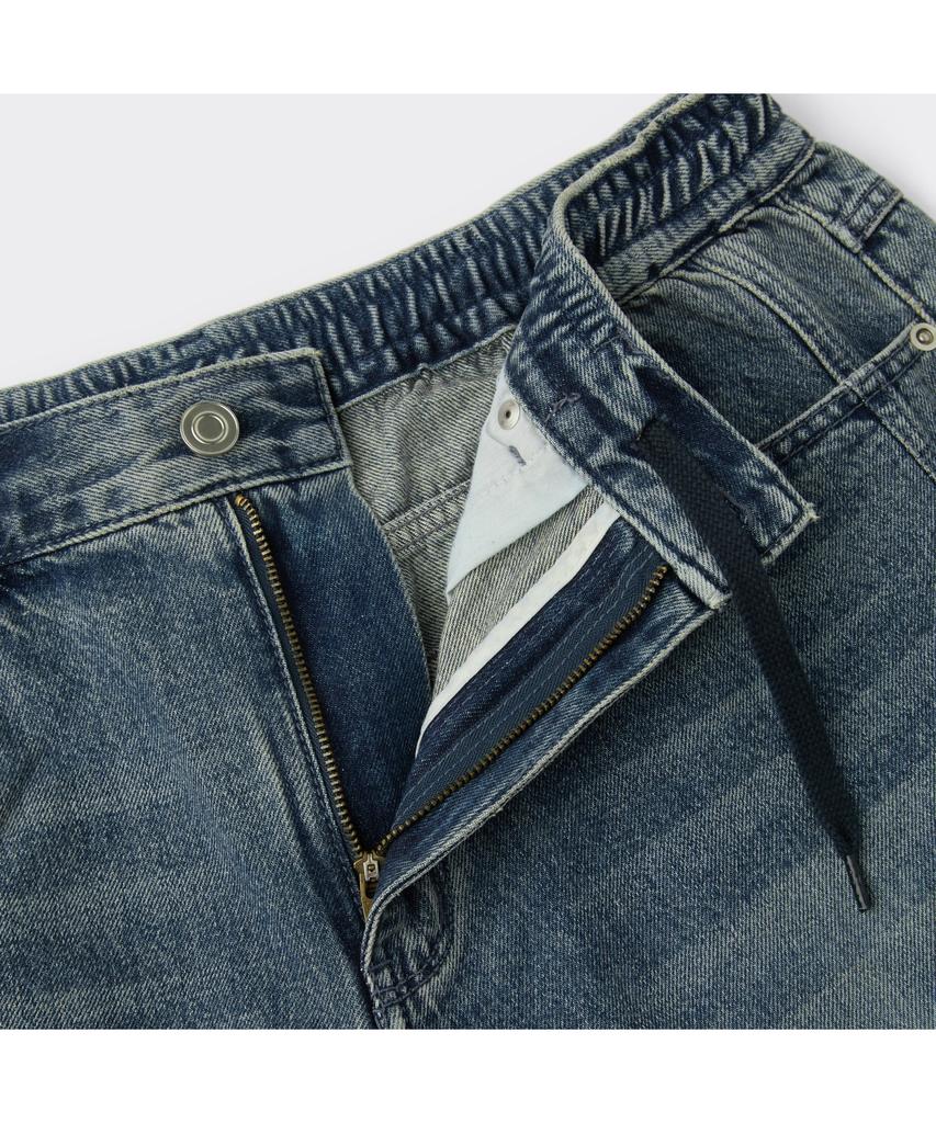 Keoseuuteommellou Blue Denim Bermuda Shorts Cwpam26373Bux