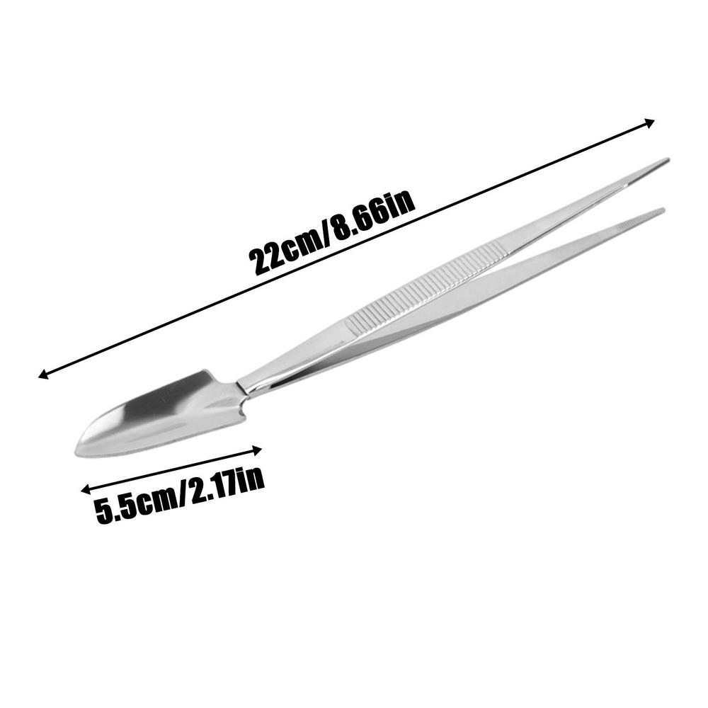 Garden Bonsai Tweezers Dual Head Gardening Plant Tweezers For Loosening Pressing Weeding Fertilizing Home Garden Pruning Tools