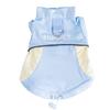 Spring and summer thin breathable pet medium and small dog reflective vest color matching traction sunscreen clothes teddy dog clothes