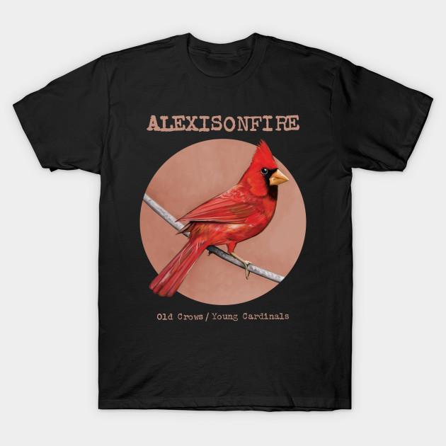

Men Black Print T-shirt Alexisonfire Band No-Cut Transfer Paper Print Cotton Tshirt 4XL чорний