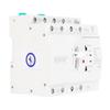 Double Power Automatic Transfer Switch 4P 63A Uninterrupted Power 35mm Din Rail Mini ATS Mains to Motor