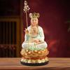 Southeast Asia GOOD Buddha statue Home store company Shrine GOOD LUCK God of wealth Maitreya Buddha Mammon God Sculpture