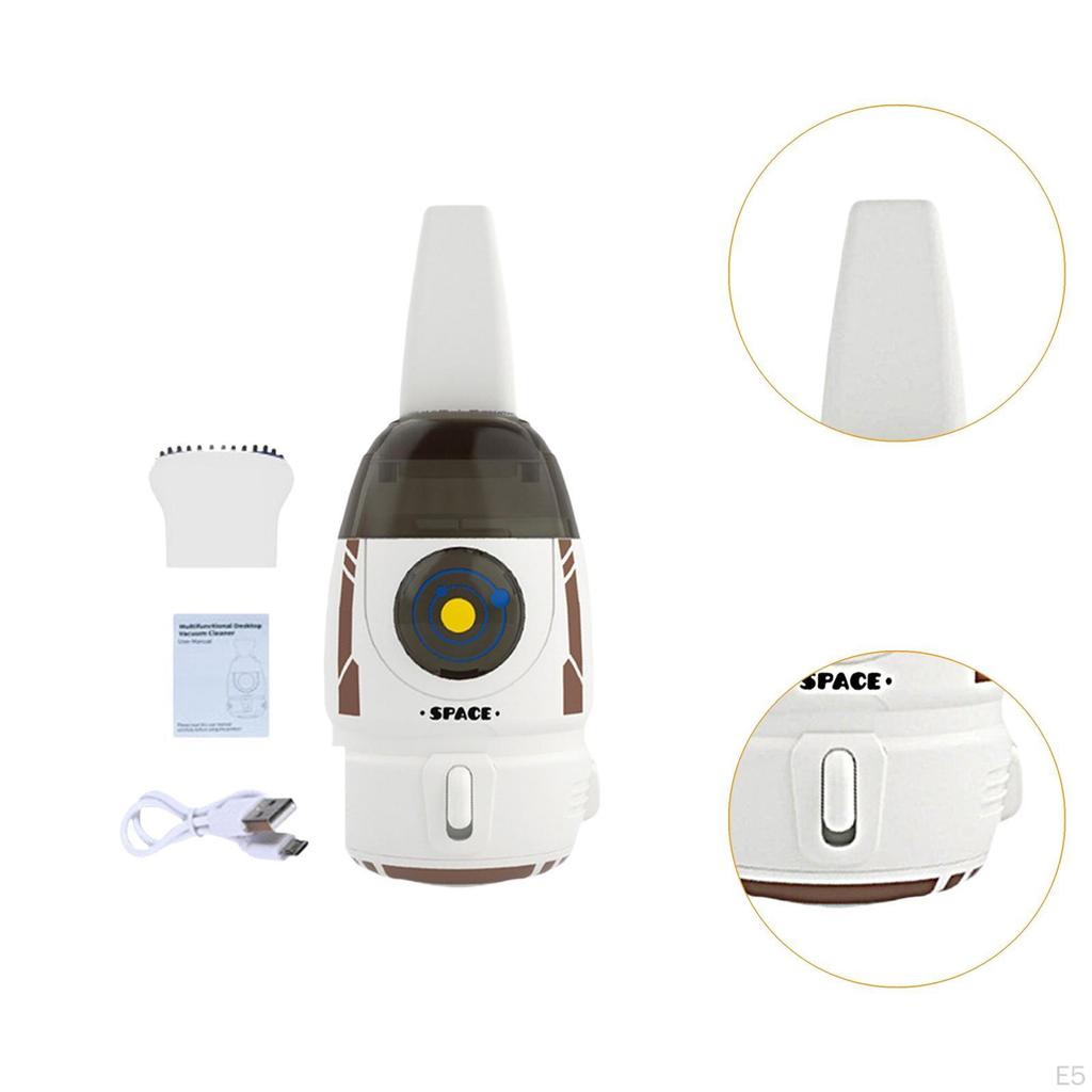Desktop Vacuum Cleaner Dust Portable Elegant Handheld Removal for Gift Dorm Office