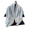 Classic H Temperament Silk Scarf Women'S Tencel Cotton Trend Versatile Imitation Silk Scarf Scarf 90 Square Scarf