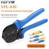 SV Pre-Insulated Fork Crimping Pliers (YFL-03C) - Labor-Saving Tool for Cold Press Terminals