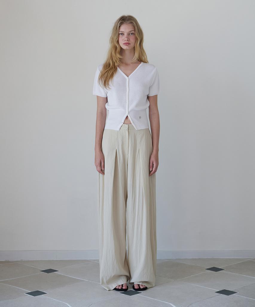 ODS Cove Structured Slacks (Soft Beige)