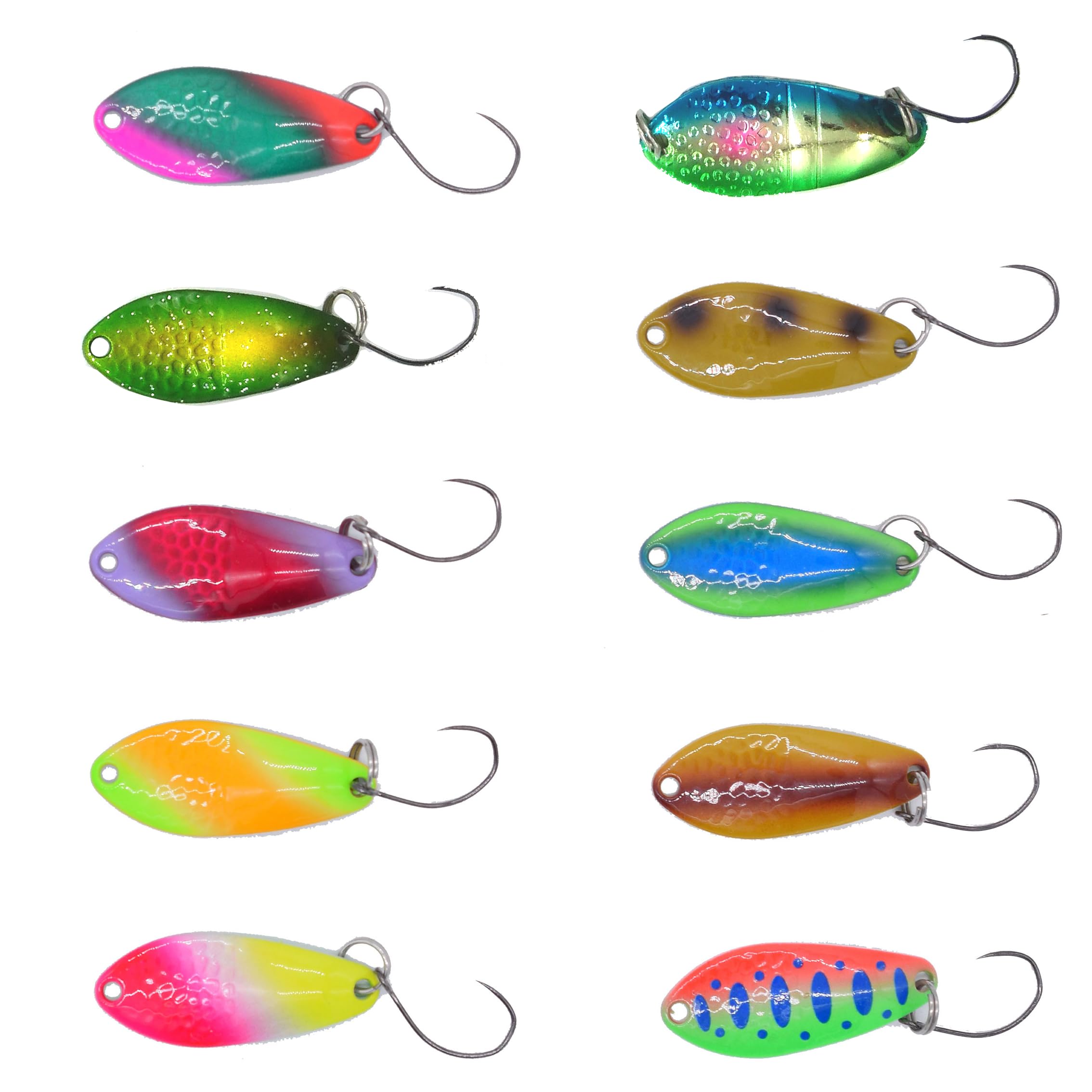 

PB Lure Area Managed Fishing Area 9 1 Total 10 Cultiva Hammered Spoon, Spoon, 2.8g, 30mm, Colors, 3.2g, Color, Colors, SBL-35,