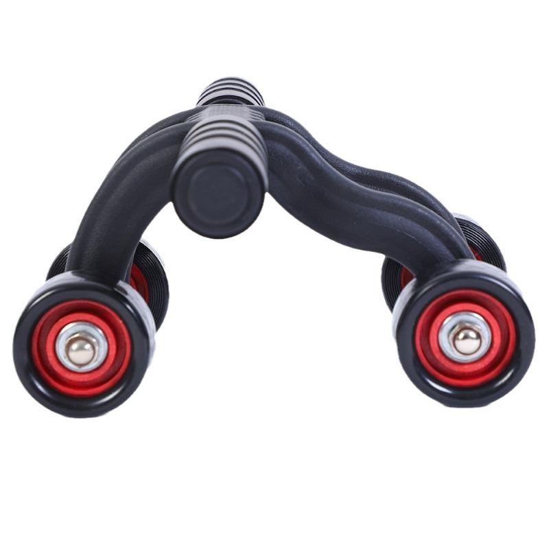 Bauchmuskelrad Trainiert Bauchmuskeln Fitnessgerät Heim-Tuckers Übung Rutschfestes Bauchmuskel-Roller