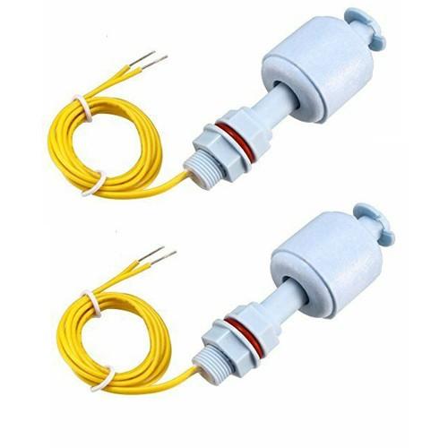 2Pcs PP Float Switch for Water Pump M10 Tank Liquid Water Level Sensor