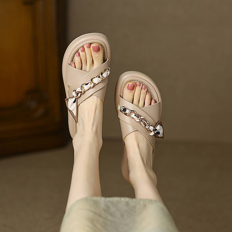 Мюли Krazing Pot из микрофибры с открытым носком на низком каблуке — фото 14