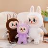 Adorable Angel Labubu Rabbit Plush Cartoon Cloth Doll