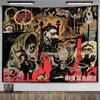 Copertine Album Slayer South Of Heaven Arazzo da Parete Band Heavy Metal Arazzi Hippie Decorazione Stanza Bandiera Estetica per la Casa