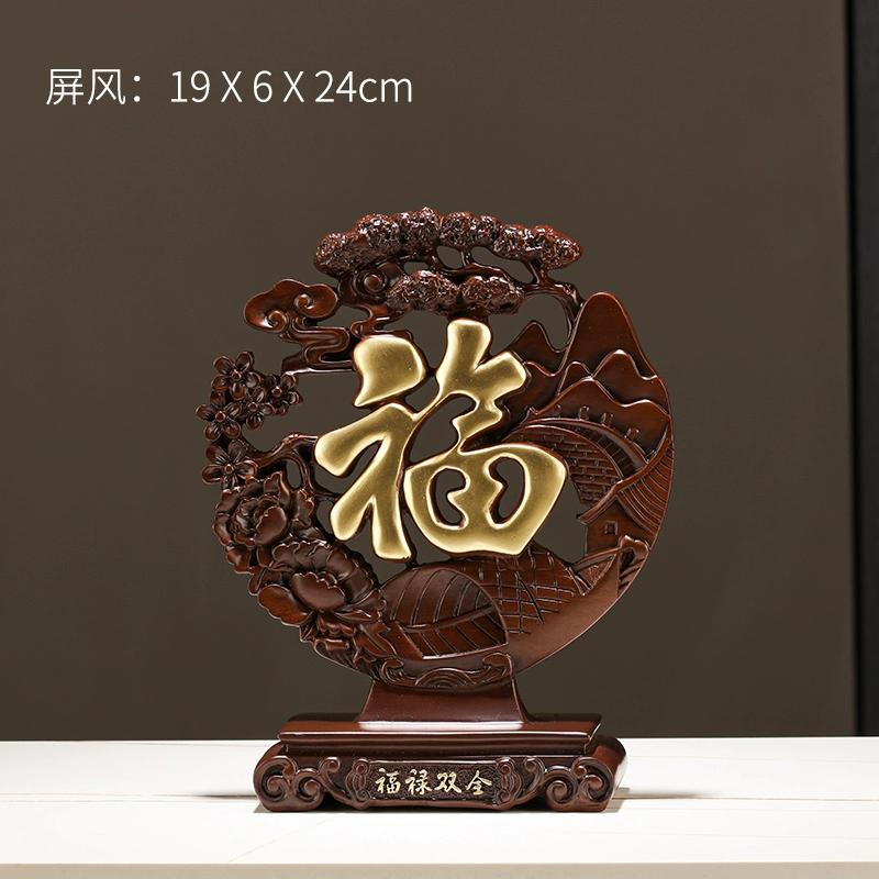 

Удача Китайский стиль Изделия ручной работы из смолы Украшение рабочего стола в гостиной Аксессуары для украшения дома Подарки на открытие офиса