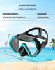 Unisex Large-Frame Diving Mask - Fashionable, HD, Anti-leak, Waterproof Snorkeling Gear
