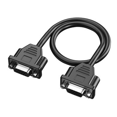 High Resolution VGA Extension Cord 30cm, 1920x1080P Support for Laptop and Desktop Video Devices Displays Connection