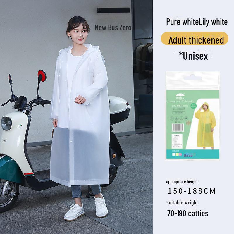 "Children's Full-Body Rainstorm-Proof Disposable Raincoat for Boys and Girls with Backpacks"