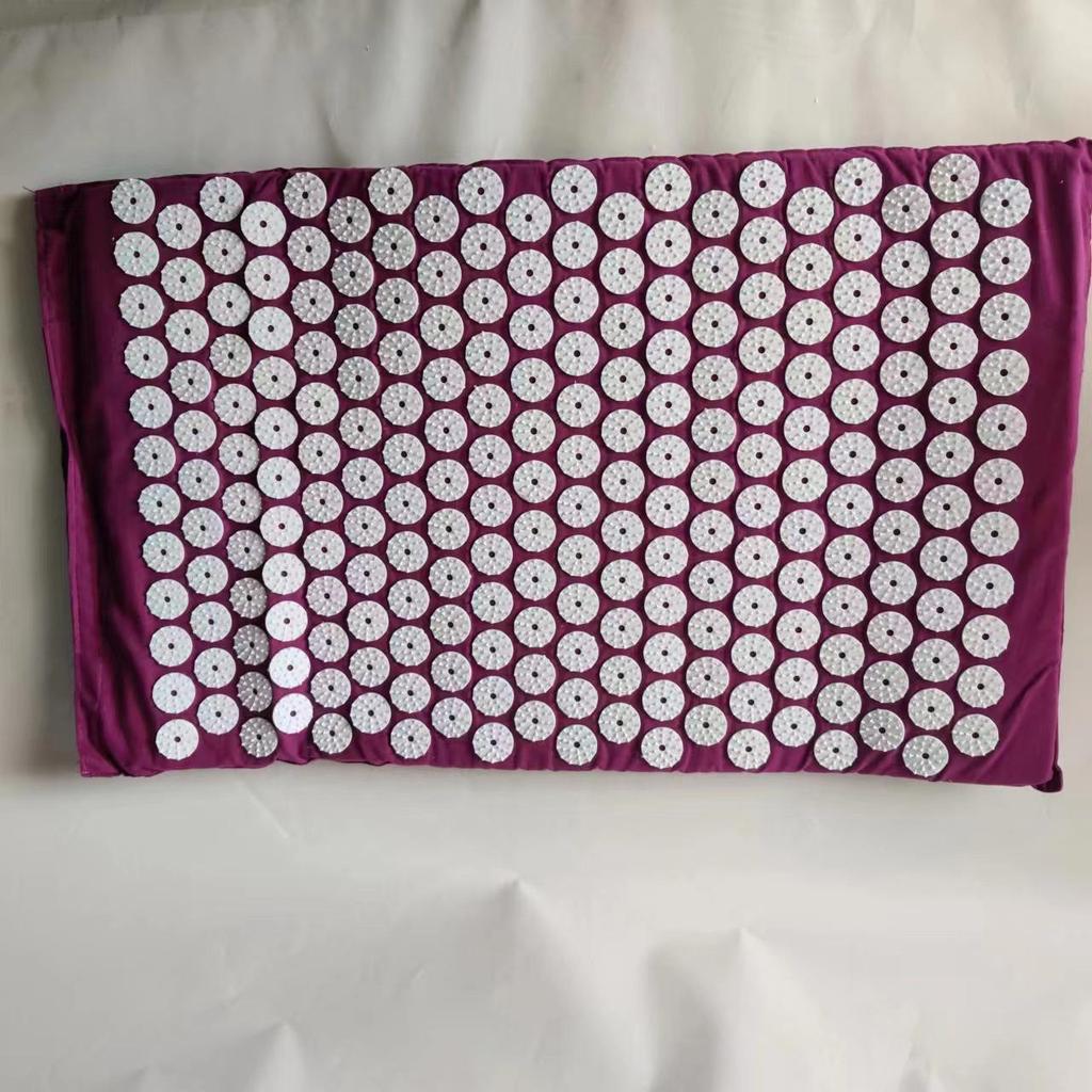 Yoga Acupressure Mat with Head Pillow for Muscle Relaxation and Massage