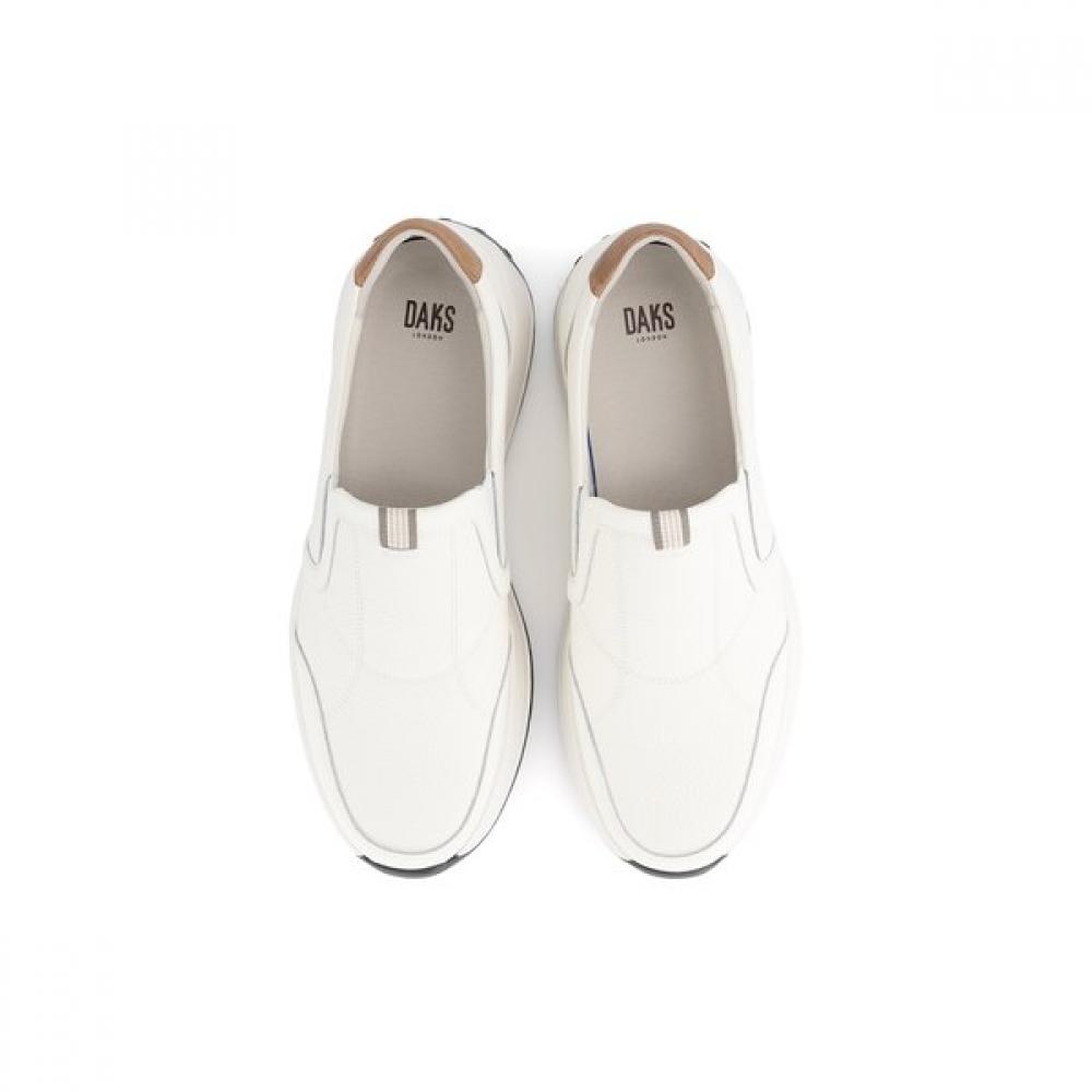 Daks Men S Comfort caSual Slip On Dmm671kg30  White 
