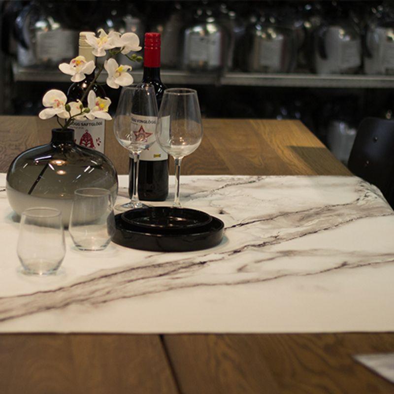 

Xiaoqi Fabric Tea Table Ins Style Tablecloth Waterproof Scandinavian Marbling Cotton Linen Fresh Table Cloth Photography Tablecloth White 29*44