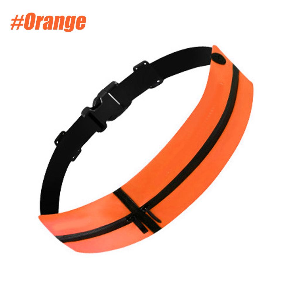 

Тонкий беговой пояс, сверхлегкий беговой пояс для женщин/мужчин, водонепроницаемая сумка-пояс для бега на молнии, светоотражающая сумка-пояс для бега