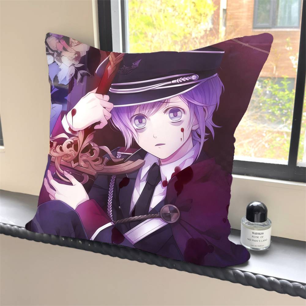 Sakamaki Kanato Otome Game DIABOLIK LOVERS Pillow Case Square Pillow Bedroom Sofa Leisure Comfort Cushion Car Home Decoration