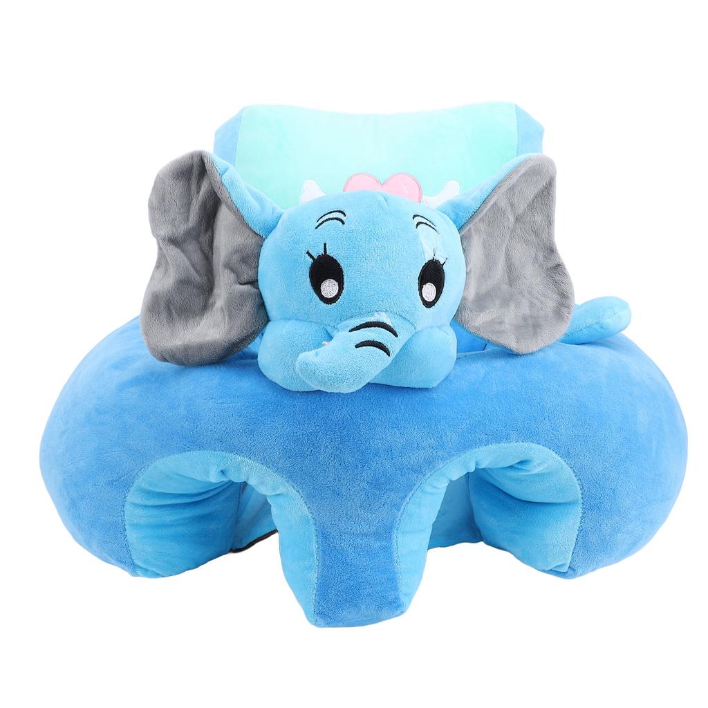 Infant Support Seat Sofa Soft Animal Shaped Cute Learning Sitting Chair Infant Sit Up Chair Toddler Floor Seat