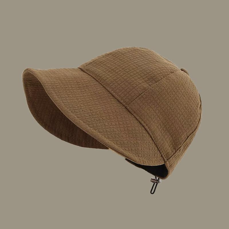 Foldable Wide Brim Sun Hat Drawstring Adjustable Caps for Men Women Beach Hats Summer Quick-drying Visors Fisherman Cap