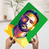 Neymar Pop Art Portrait Printed Poster Customized Wall Art Retro Vintage Metal Tin Signs for Home Decoration Bedroom Decorations