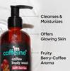mCaffeine Tan Removal Bath Kit Coffee Body Wash 200 Ml And Body Scrub 55 G Exfoliating Body Care Combo For Smooth Glowing Skin