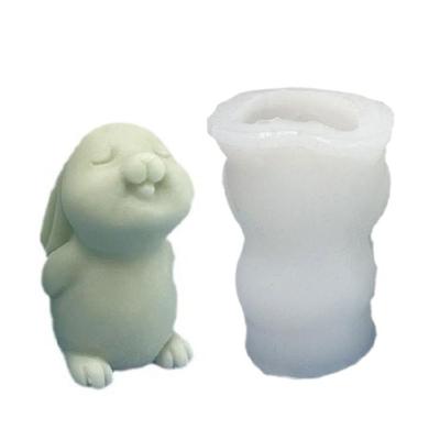 Easter Rabbit Resin Molds Rabbit Shape Candle Molds for Making Candle DIY Craft