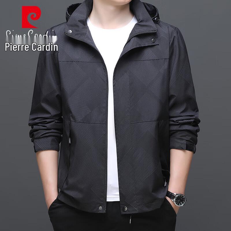 Pierre Cardin Men's Detachable Hooded Jacket