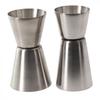 Cocktail Shaker Measure Cup Double Head Design Brand New