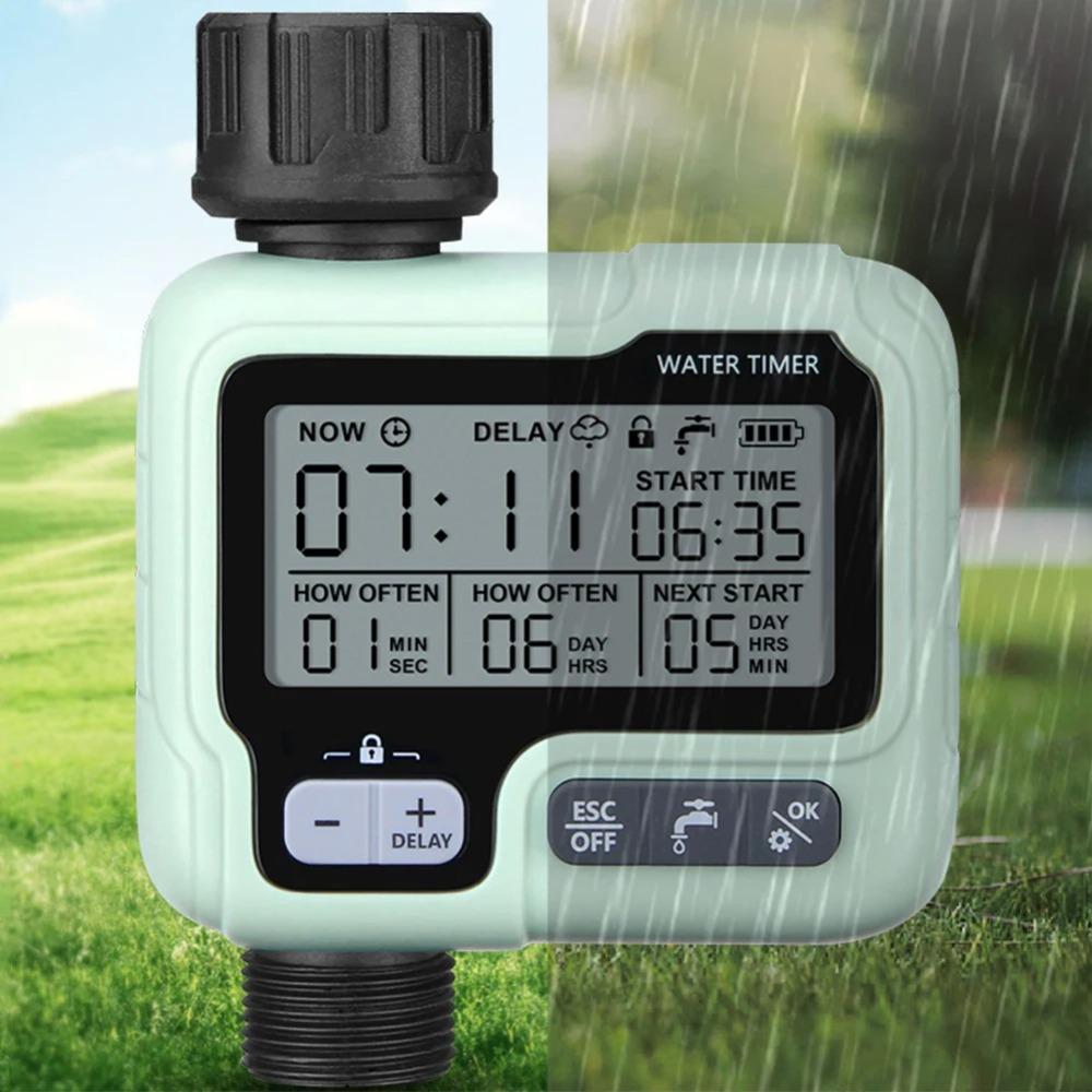 Intelligent Automatic Water Timer Large Screen Garden Sprinkler Timer  Agriculture