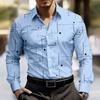Men's Geometric Round Dots Abstract Art Shirt Button Up Shirt Long Sleeve Fashion Outdoor Dailywear 3D Print Collared Shirts