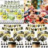 Assorted Theme Birthday Party Balloon Set Includes Flags Cake Toppers And Balloons European Style Decorations 12inch Size