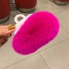 Autumn and Winter Clip Furry Hairpin Korean Super Fairy Plush Hair Accessories Rex Rabbit Fur Super Cute Fur BB Side Clip