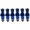 6 Pcs 550cc 12 Holes gasoline injector Compatible for Infiniti G37 Nissan GTR V6 16600-JF00A 14002-AN001 63570